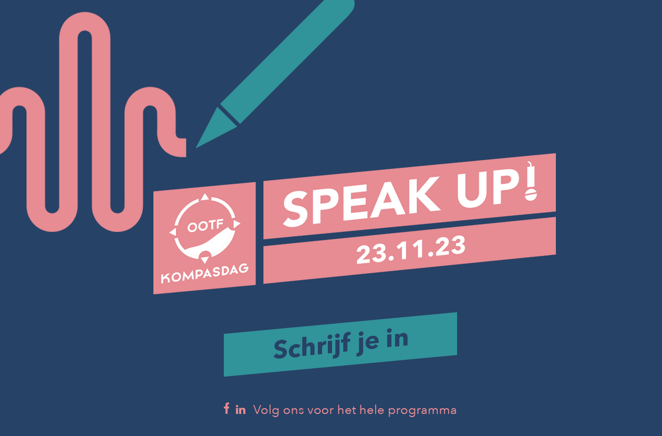 NIEUWE KOMPASDAG: SPEAK UP! 23/11/23